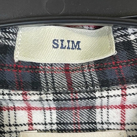 J.Crew Brushed Twill Button Up Long Sleeve Shirt Mens M Slim Fit Multicolor - Picture 9 of 14